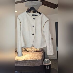 Zara jacket suit size XL WOMEN